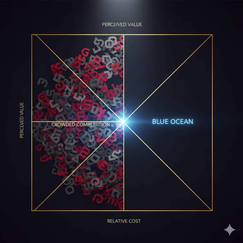 alt="Pazar konumlandırma matrisi örneği"